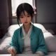 黄本子指南主编林晓薇的专业形象照，短发女性在办公室内微笑，背景为书架